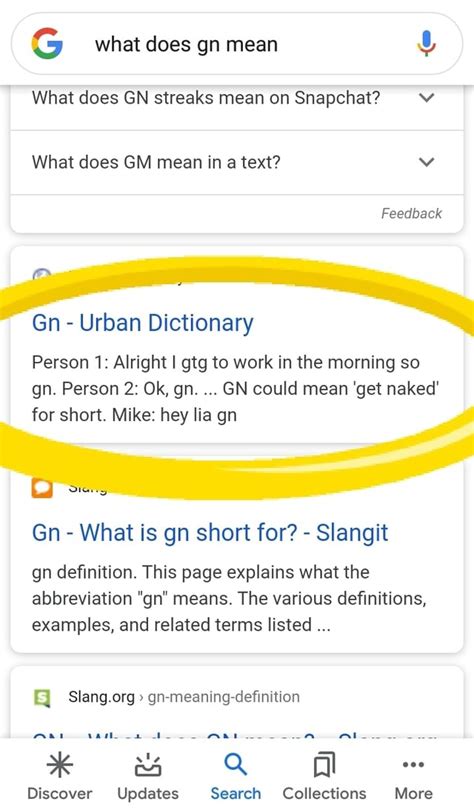 Urban Dictionary: gm/gn.